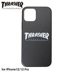 【21日20時からポイントUP!お買い物マラソン あす楽発送】THRASHER HOME TOWN Logo Hybrid IML Back Case BLK/WHT【iPhone 12/12 Pro 対応】スラッシャー アイフォンケース iphoneケース 背面ケース メンズ レディース スマホケース ストリート ブランド 4589676562532