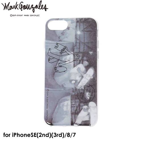 Mark Gonzales Hybrid Back Case CLEARマークゴンザレス アイフォンケース 背面ケース メンズ レディース スマホケース ストリート クリアケース 4589676562860