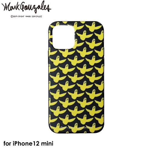 Rakuten - 【あす楽、土日、祝日発送】【送料無料】Mark Gonzales Hybrid Back Case BLACK【iPhone 12 mini対応】マークゴンザレス アイフォンケース 背面ケース メンズ レディース スマホケース ストリート ブラック イエロー