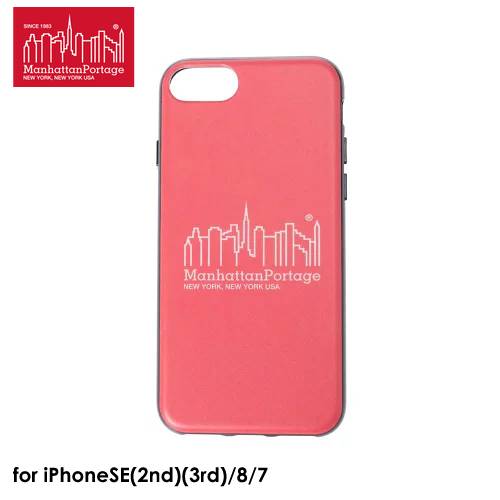 Manhattan Portage HYBRID IML Back Case REDマンハッタンポーテージ iPhoneケース 手帳型 アイフォンケース 正規取扱店 4589676563195