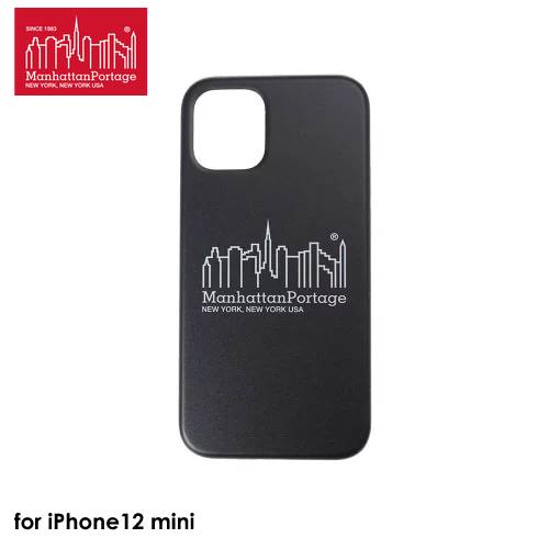 【あす楽 土日 祝日発送】Manhattan Portage HYBRID IML Back Case BLACK【iPhone 12 mini対応】マンハッタンポーテージ ケース アイフォンケース iphoneケース ブラック 背面ケース メンズ レ…