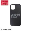 【あす楽、土日、祝日発送】Manhattan Portage HYBRID IML Back Case BLACK【iPhone 12 mini対応】マンハッタンポーテージ ケース アイフォンケース iphoneケース ブラック 背面ケース メンズ レディース スマホケース 4589676563201