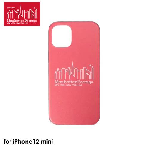 【あす楽 土日 祝日発送】Manhattan Portage HYBRID IML Back Case RED【iPhone 12 mini対応】マンハッタンポーテージ アイフォンケース iphoneケース 背面ケース メンズ レディース スマホケ…