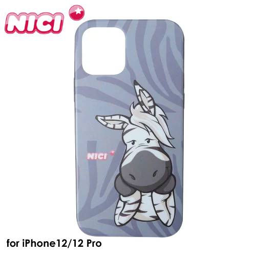 Rakuten - 【あす楽、土日、祝日発送】【送料無料】NICI Hybrid Back Case Zebra【iPhone 12/12 Pro 対応】ニキ ゼブラ iphoneケース スマホケース 背面型ケース アイフォンケース しまうま 可愛い かわいい 人気 アニマル 動物 ギフト プレゼント