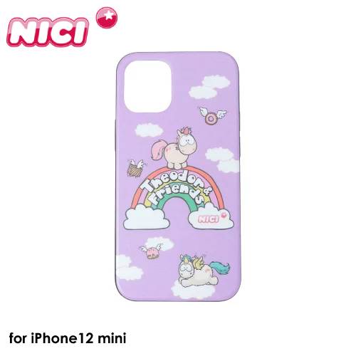 Rakuten - 【あす楽、土日、祝日発送】【送料無料】NICI Hybrid Back Case Theodor【iPhone 12 mini対応】iphoneケース スマホケース 背面型ケース テオドール ニキ アイフォンケース 可愛い かわいい 人気 マスコット アニマル 動物