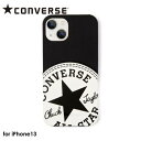 CONVERSE Big Circle Logo PU Leather Back Case BLACKアイフォンケース iphoneケース 背面ケース スマホケース コンバース オールスター CANVAS ALL STAR カードケース 4589676563959