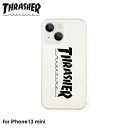 【あす楽 土日 祝日発送】THRASHER スラッシャー Logo Hybrid Clear Case BLACK【iPhone 13mini対応】アイフォンケース iphoneケース 背面ケース メンズ レディース スマホケース ストリート ベーシック クリアケース MAG 4589676564017