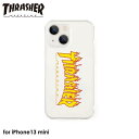 【あす楽 土日 祝日発送】THRASHER Logo Hybrid Clear Case FLAME【iPhone 13mini対応】アイフォンケース 背面ケース メンズ レディース スマホケース ストリート ブランド スラッシャー クリアケース イエロー MAG ロゴ 4589676564048