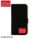 【あす楽 土日 祝日発送】Manhattan Portage CORDURA NYLON Book Type Case BLACK【iPhone 13 Pro対応】マンハッタンポーテージ ケース アイフォンケース スマホケース ストリート ブランド 手帳型 ブラック 定番 カード入れ 4589676564192