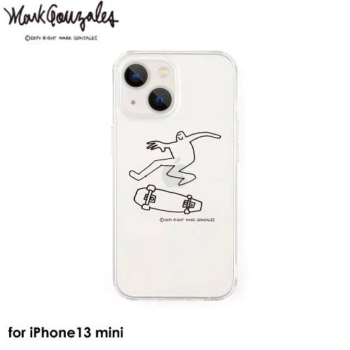 【9日20時からポイントUP!お買い物マラソン あす楽発送】Mark Gonzales マークゴンザレス ケース Hybrid Back Case CLEAR（MG05）【iPhone 13 mini対応】アイフォンケース 背面ケース メンズ レディース スマホケース ストリート クリアケース 4589676564529