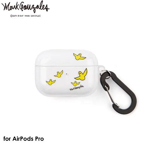 【4日20時からポイントUP! スーパーSALE あす楽発送】Mark Gonzales AirPods Pro IML Case（MG04）【AirPods Pro対応】マークゴンザレス メンズ レディース エアポッズプロケース 保護ケース クリア イエロー airpods proケース ブランド 4589676564598