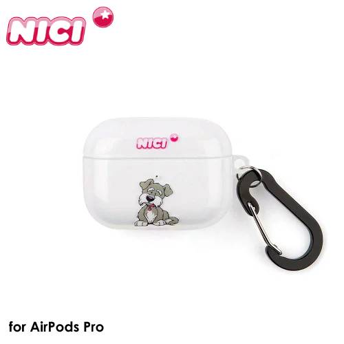 楽天THE PROOF FACTORY【9日20時からポイントUP!お買い物マラソン あす楽発送】NICI AirPods Pro IML CASE シュナウザー【AirPods Pro対応】NICI ニキ 可愛い かわいい 人気 マスコット アニマル 動物 エアーポッズ プロ ケース レディース ケース ブランド シュナウザー 4589676564895