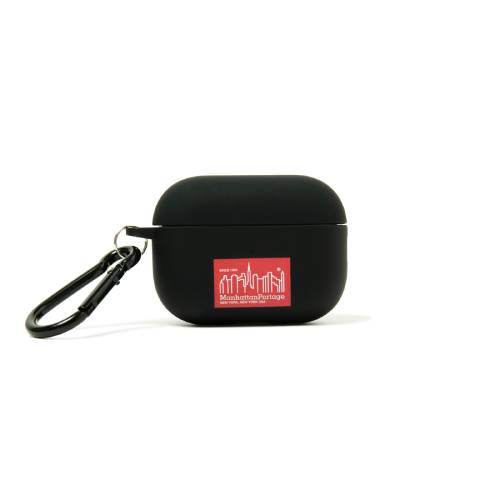 楽天THE PROOF FACTORY【9日20時からポイントUP!お買い物マラソン あす楽発送】Manhattan Portage BOX LOGO AirPods Pro2 Case BLACK【AirPods Pro 第2世代 対応】マンハッタンポーテージ 定番 メンズ レディース カバー MQD83J/A 保護ケース ブラック airpods pro 4589676566202 【正規販売店】