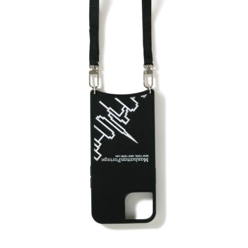 Rakuten - 【あす楽、土日、祝日発送】【送料無料】Manhattan Portage PU LEATHER Sling Case SKYLINE 【iPhone 14/13兼用】マンハッタンポーテージ アイフォンケース スマホケース ストリート ブランド ストラップ 45896765