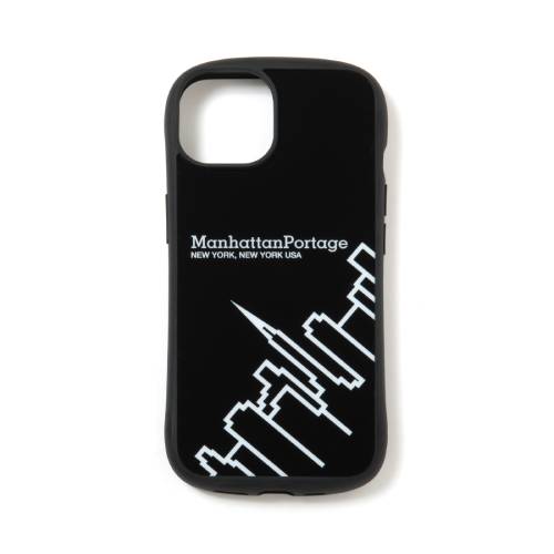 【9日20時からポイントUP お買い物マラソン あす楽発送】Manhattan Portage Easy Grip Hybrid Case SKYLINE BLACK【iPhone 14/13兼用】 マンハッタンポーテージ ケース iphoneケース 背面ケース スマホケース ストリート ブランド 定番 4589676566387 【正規販売店】