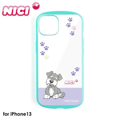 【9日20時からポイントUP お買い物マラソン あす楽発送】NICI Easy Grip Clear Case シュナウザー 【iPhone 13対応】スマホケース 背面型ケース ニキ アイフォンケース iPhoneケース スマホケース 犬 いぬ 人気 マスコット アニマル 動物 ギフト 4589676564819