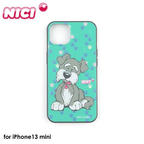  NICI Hybrid Back Case Schnauzerスマホケース 背面型ケース シュナウザー 動物柄 ニキ アイフォンケース スマホケース 犬 いぬ 可愛い かわいい 人気 マスコット ギフト