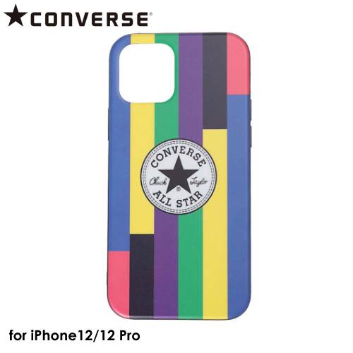 CONVERSE Circle Logo Hybrid IML Back Case RAINBOWコンバース アイフォンケース iphoneケース 背面ケース スマホケース キャンバス オールスター CANVAS ALL STAR 4589676562242