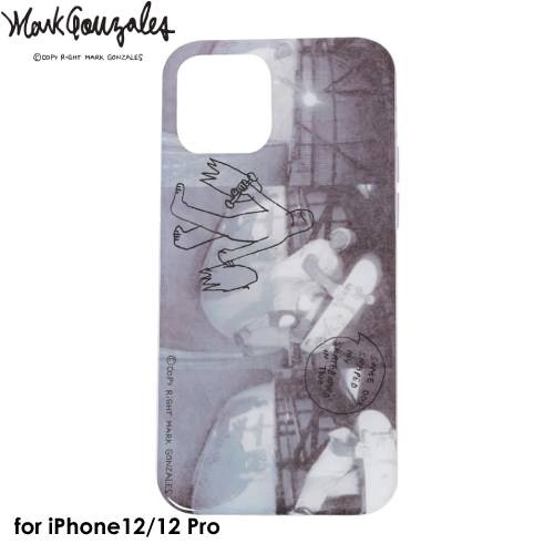 Rakuten - 【あす楽、土日、祝日発送】【送料無料】Mark Gonzales Hybrid Back Case CLEAR【iPhone 12/iPhone12 Pro 対応】マークゴンザレス アイフォンケース 背面ケース スマホケース ストリート ブランド クリアケース