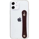 【24日20時からポイントUP お買い物マラソン あす楽発送】NATURAL design iPhone12pro/12専用背面型ケース Liberta Brown 左手持ち用 4573491410109