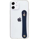 【24日20時からポイントUP お買い物マラソン あす楽発送】NATURAL design iPhone12pro/12専用背面型ケース Liberta Navy 左手持ち用 4573491410116