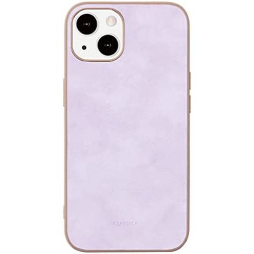 【あす楽、土日、祝日発送】NATURAL design iPhone13専用背面型ケース CLASSICA Lavender 4573491413353