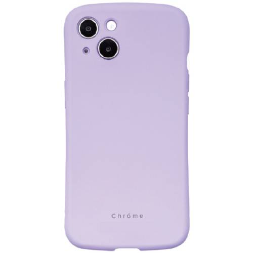 【4日20時からポイントUP! スーパーSALE あす楽発送】NATURAL design iPhone14/iPhone13兼用手帳型ケース Chrome Lavender 4573491416071