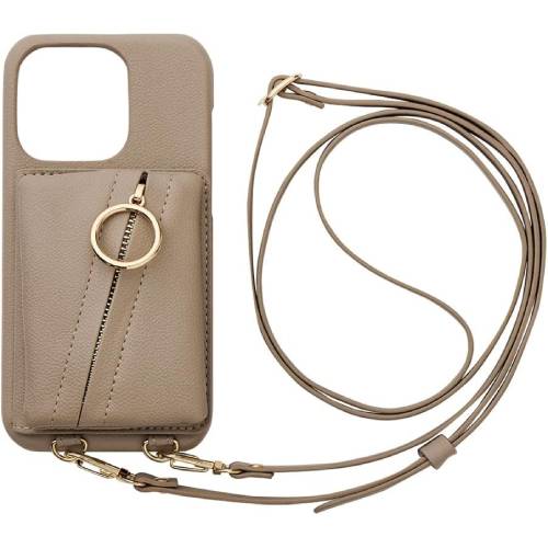 920ݥUP!㤤ʪޥ饽 ȯUNiCASE iPhone14 Pro  MAELYS LOUNA Clutch Ring Case (beige) ޥۥ դݡ 4573558550809