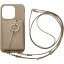 ڤڡȯUNiCASE iPhone14 Pro  MAELYS LOUNA Clutch Ring Case (beige) ޥۥ դݡ 4573558550809