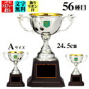優勝カップ(ゴルフ優勝カップの王道:ACV9379A)24.5cm:重量1040g【送料無料】★文字代:この道一筋のトロフィー屋さん自慢の彫刻&優勝カップ紅白飾...
