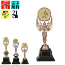 トロフィー【ブロンズ】21cm★文字代無料:この道一筋のトロフィー屋さん自慢の彫刻★★色・種目が選べます★