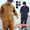 つなぎ デニム メンズ Goodwear グッド