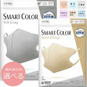 ユニ・チャーム 超快適マスク 28枚 4袋セット SMART COLOR ナチュラルベージュ アッシュグレー 送料無料 スマートカラー おしゃれ unicharm 不織布 立体 99%カットフィルター かわいい 超軽量 使い捨てマスク ギフト プレゼント 【Propela】プロペラ楽天市