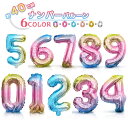 【1枚】ナンバーバルーン 40cm 16イン