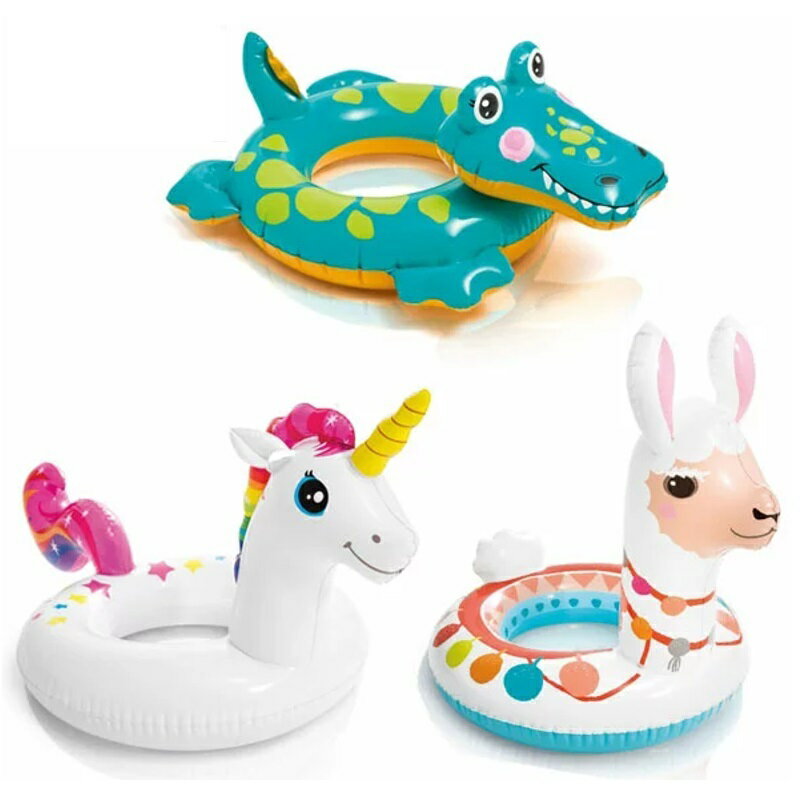 【スーパーSALE 全品10%OFF&ポイント5倍】キッズ 浮き輪 ビッグアニマルリング 海...