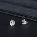 ピアス 花びら フラワー アクセサリー シルバー925 silver925 レディース シンプル 女性 大人 ギフト 結婚式 プレゼント 母の日 送料無料