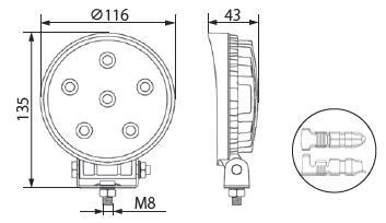 LED�إåɥ饤�ȡʺ�����ˡڲ�����12-24V�ޥ���Ÿ� 18W