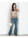 ブーツカットデニムパンツ PROPORTION BODY DRESSING プロポーションボディドレッシング パンツ その他のパンツ ブルー【先行予約】*【送料...