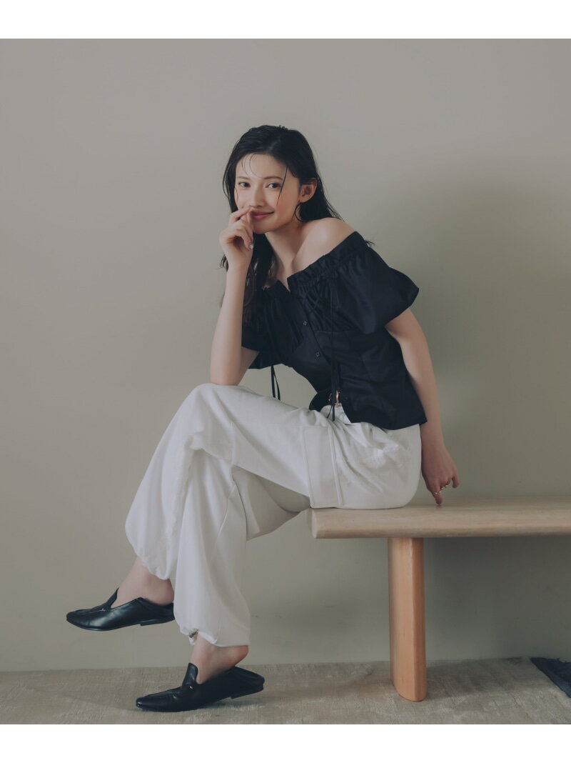 Rakuten - ＜青島心さんコラボ＞裏毛カーゴパンツ PROPORTION BODY DRESSING プロポーションボディドレッシング パンツ その他のパンツ ホワイト グレー【送料無料】[Rakuten Fashion]