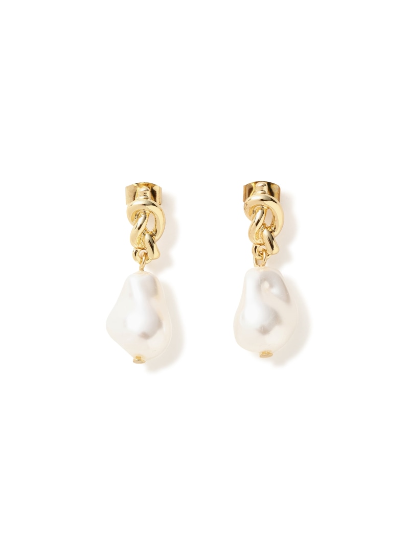 Rakuten - ノットパールピアス PROPORTION BODY DRESSING プロポーションボディドレッシング アクセサリー・腕時計 その他のアクセサリー・腕時計 ゴールド[Rakuten Fashion]