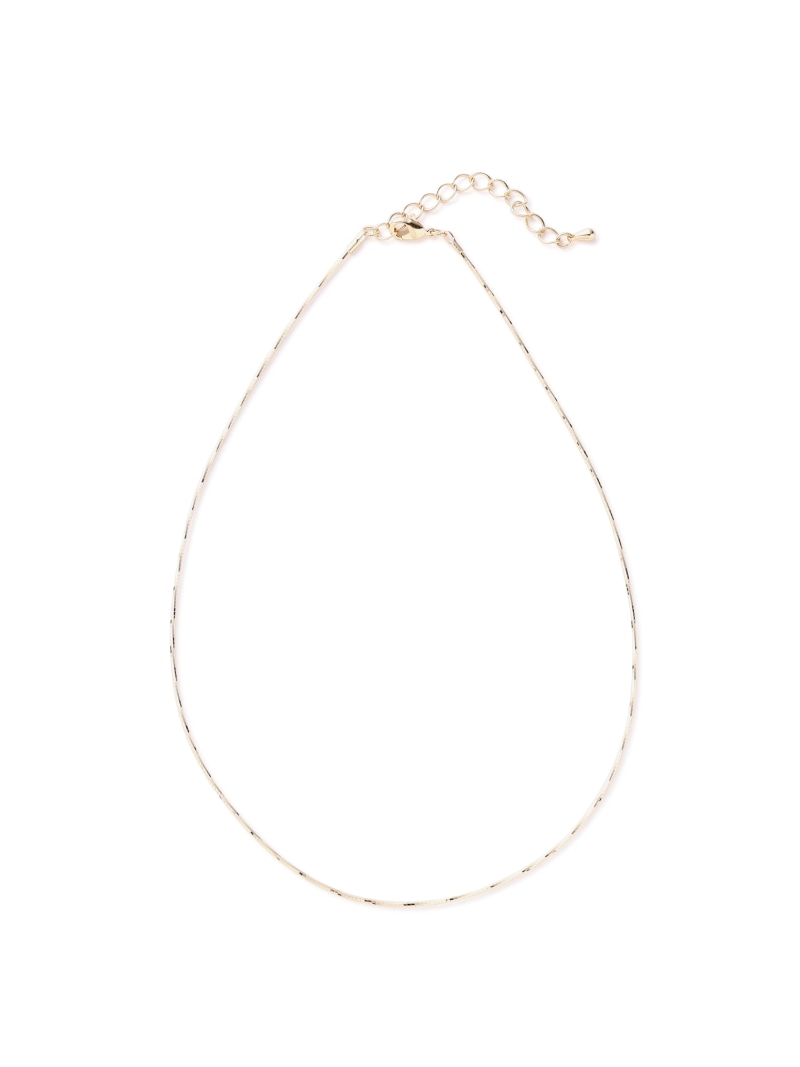 Rakuten - シャイニーチョーカーネックレス PROPORTION BODY DRESSING プロポーションボディドレッシング アクセサリー・腕時計 その他のアクセサリー・腕時計 ゴールド[Rakuten Fashion]