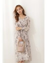 [Rakuten Fashion]【SALE／30%OFF】プリーツフラワーワンピース PROPORTION BODY DRESSING プロポーションボディドレッシング ワンピース ワンピースその他 ベージュ ブルー【RBA_E】【送料無料】