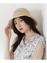 ブレード丸天ハット PROPORTION BODY DRESSING プロポーションボディドレッシング ファッション雑貨 その他のファッション雑貨 ベージュ ブ...