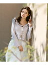 【SALE/50%OFF】《EDIT COLOGNE》ラッフルカーディガン PROPORTION BODY DRESSING プロポーションボディドレッシング ...