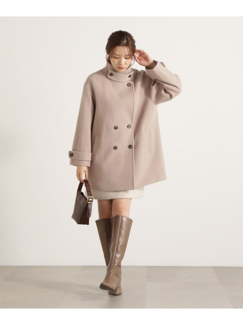 2wayミドルコート 25AW PROPORTION BODY DRESSING プロポーションボディドレッシング ジャケット・アウター ブルゾン・ジャンパー ベージュ ピンク ブラック グレー【先行予約】*【送料無料】[Rakuten Fashion]のサムネイル