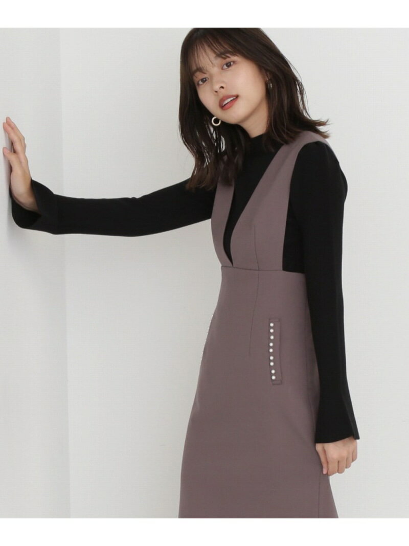 フレアスリーブニット PROPORTION BODY DRESSING プロポーションボディドレッシング トップス ニット ホワイト ブラック ピンク【送料無料】[Rakuten Fashion]のサムネイル