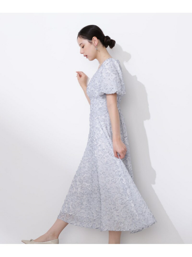 ＜L＞シアージャガードレディワンピース 26SS PROPORTION BODY DRESSING プロポーションボディドレッシング ワンピース・ドレス ワンピース ブルー ピンク【先行予約】*【送料無料】[Rakuten Fashion]