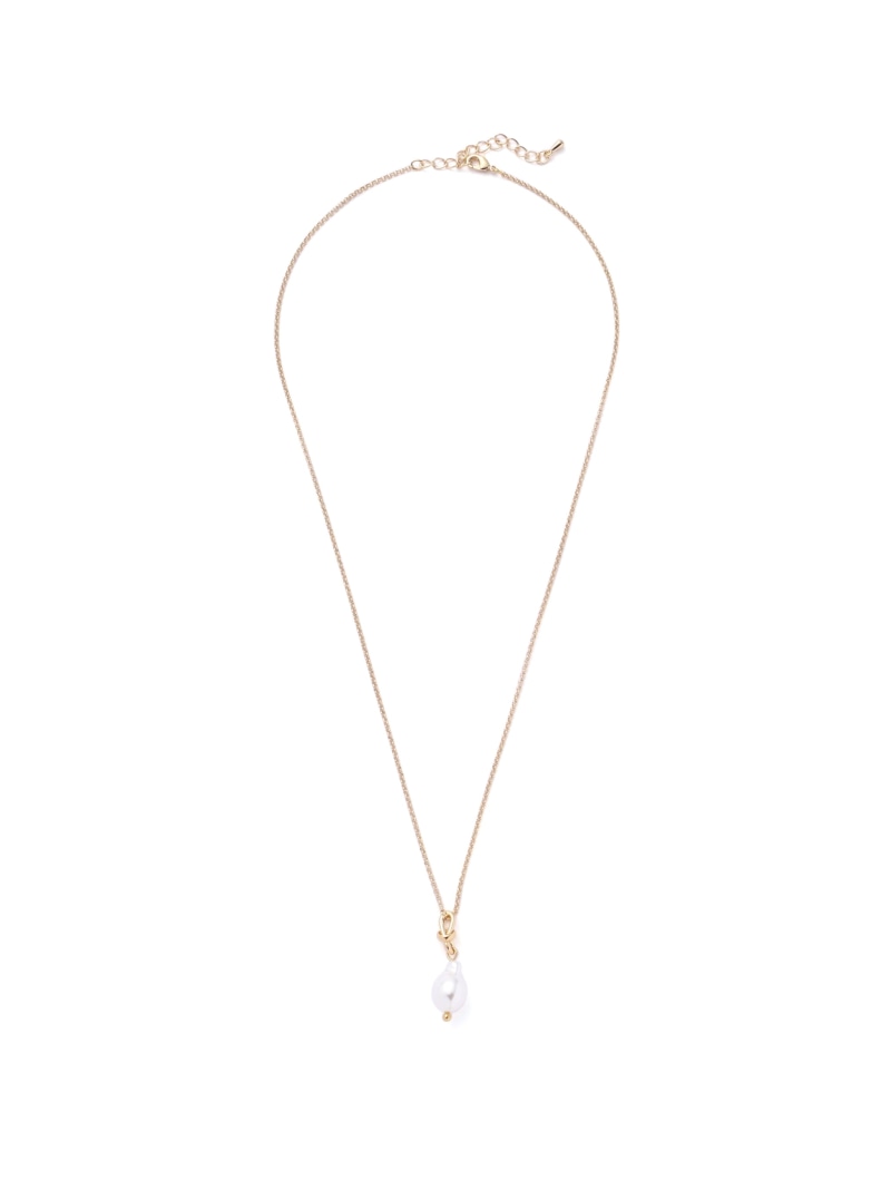 Rakuten - ノットチェーンパールネックレス PROPORTION BODY DRESSING プロポーションボディドレッシング アクセサリー・腕時計 その他のアクセサリー・腕時計 ゴールド[Rakuten Fashion]