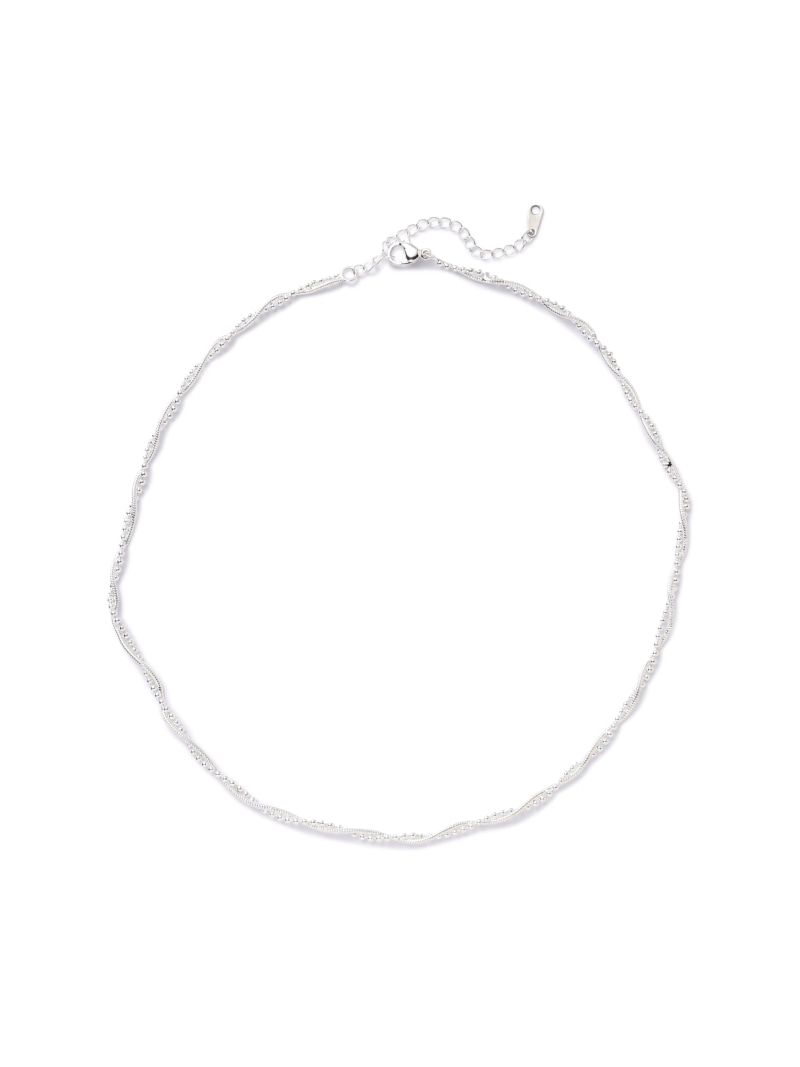 Rakuten - ボール2連チェーンネックレス PROPORTION BODY DRESSING プロポーションボディドレッシング アクセサリー・腕時計 その他のアクセサリー・腕時計 シルバー[Rakuten Fashion]