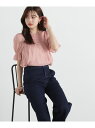 シャーリングパフブラウス PROPORTION BODY DRESSING プロポーションボディドレッシング トップス シャツ・ブラウス ピンク ベージュ ブル...